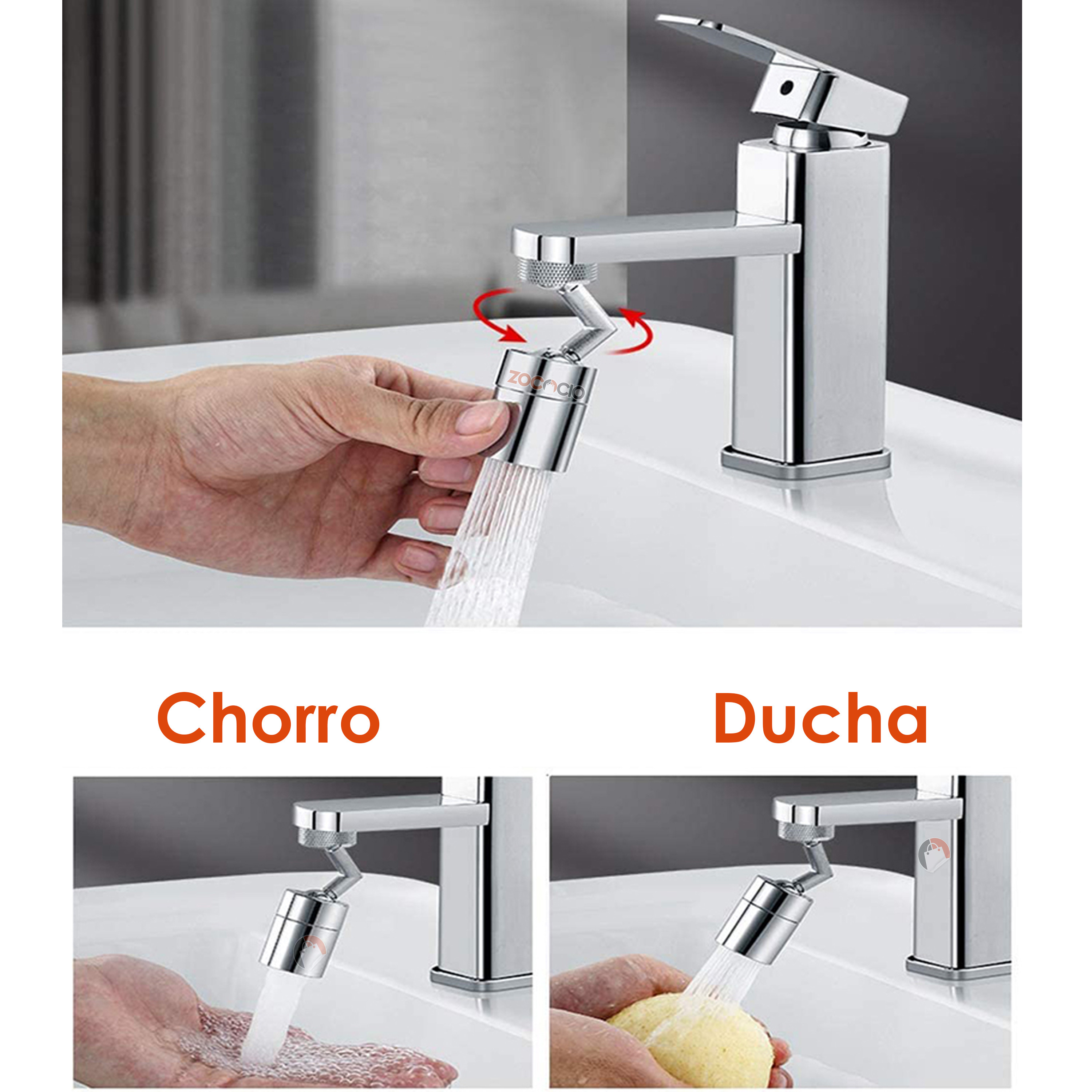 Miniatura 3 de Extensor De Grifo Giratorio 720º Ahorrad